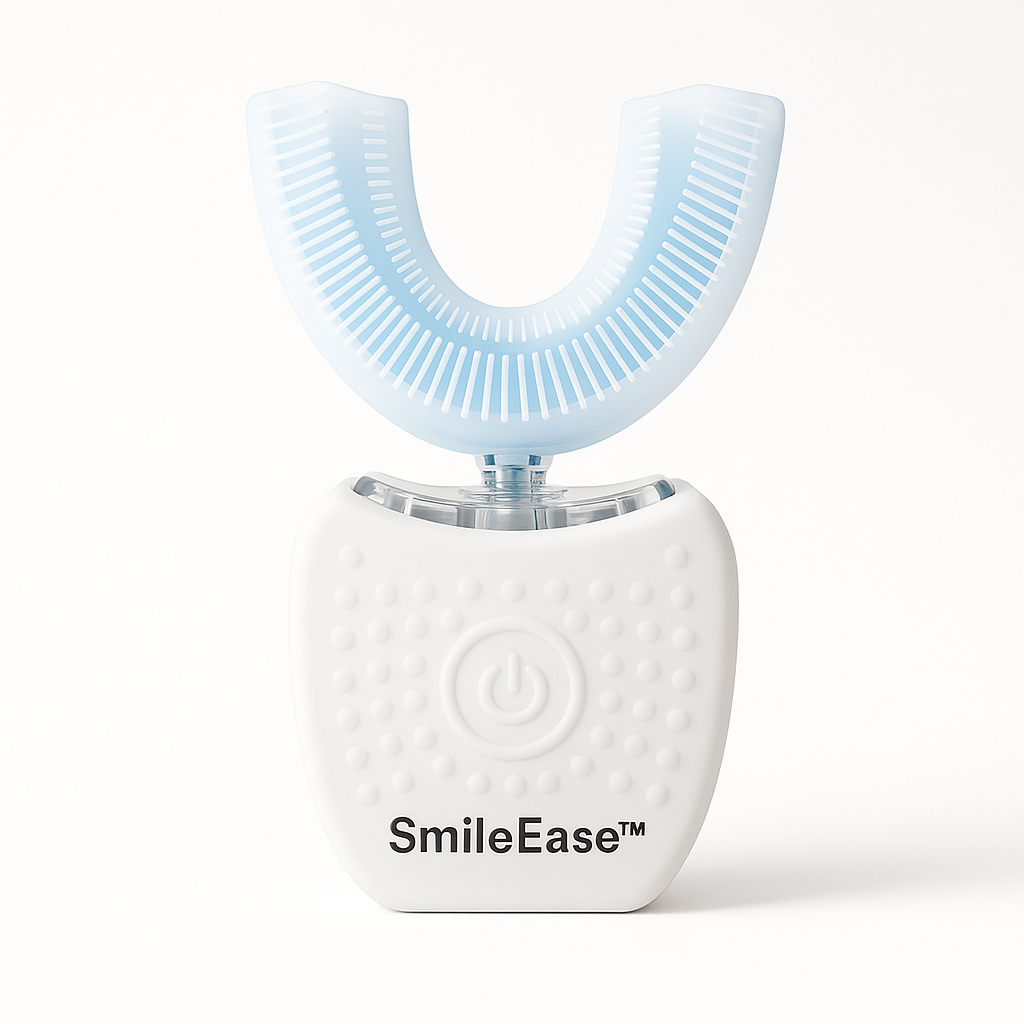 SmileEase™ – 360° Electric Toothbrush (A Brighter Smile in 30s)